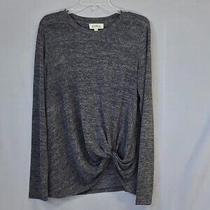 Listicle Gray Sweater Size Large